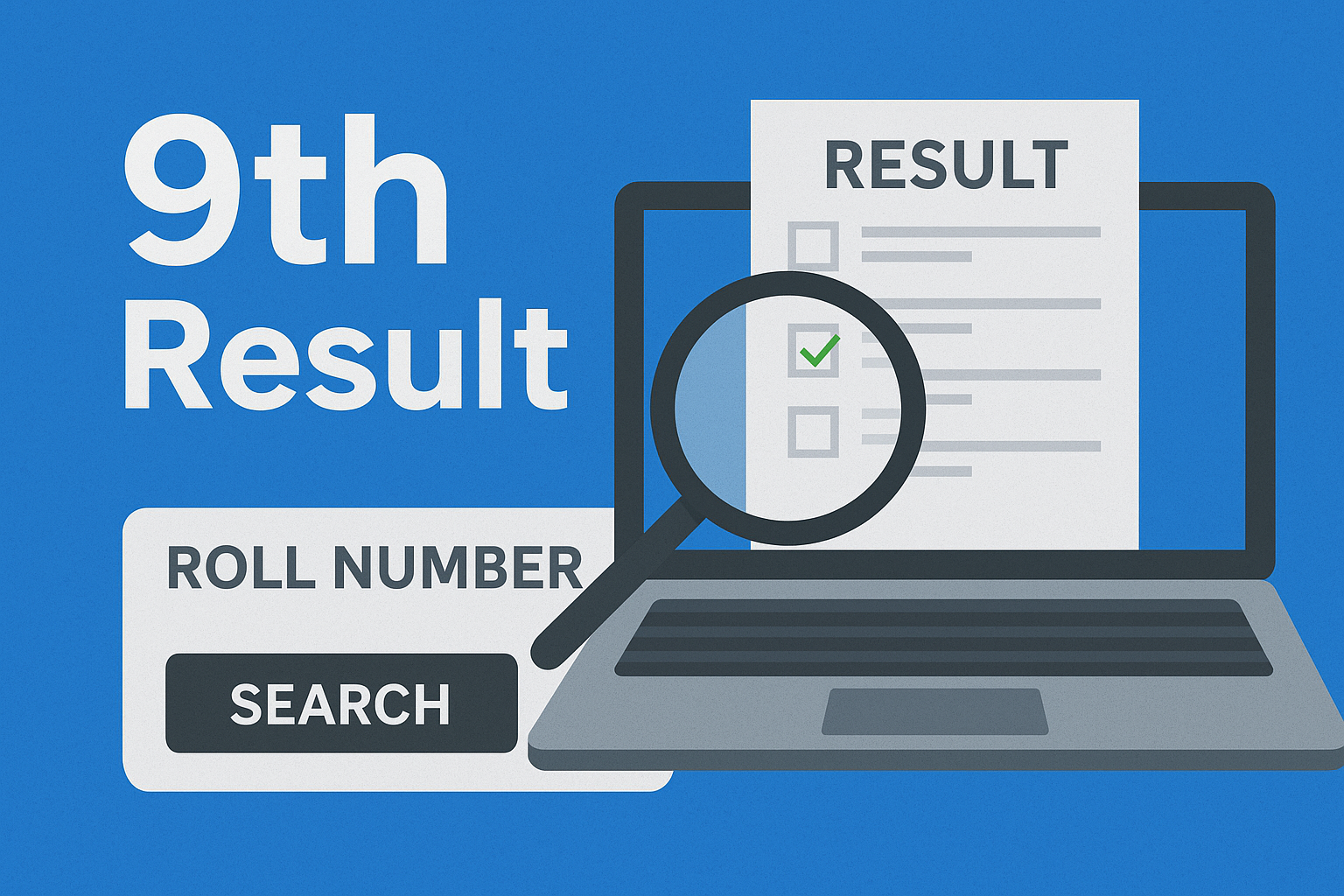 Bise Gujranwala 9th result check by roll number